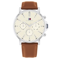 Tommy Hilfiger Tyson Brown Leather Strap Analog Watch TH1792143