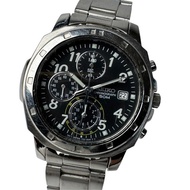 精工 (Seiko) 計時石英錶，功能正常，型號 7T92-0CA0，電池已更換，男士手錶