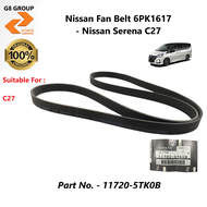 Nissan Fan Belt 6PK1617 - Nissan Serena C27 ( 11720-5TK0B )
