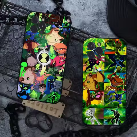 Classic Cartoon TV B-Ben-10 Phone Case For IPhone 16 15 8 7 6 6S Plus X SE XR XS 14 11 12 13 Mini Pr