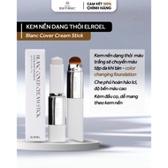 Foundation STICK with brush ELROEL BLANC COVER CREAM STICK