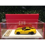 1/64 DMH Ferrari 599 GTO Pearl Yellow DM64A004 [MGM]