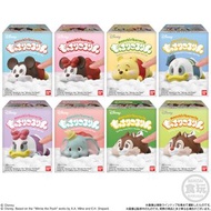 Disney 迪士尼Bandai食玩盒蛋 もっちりころりん♪ ディズニーキャラクターズMickey Minnie  米奇米妮 Chip & Dale 大鼻鋼牙 Donald 唐老鴨 Daisy Win