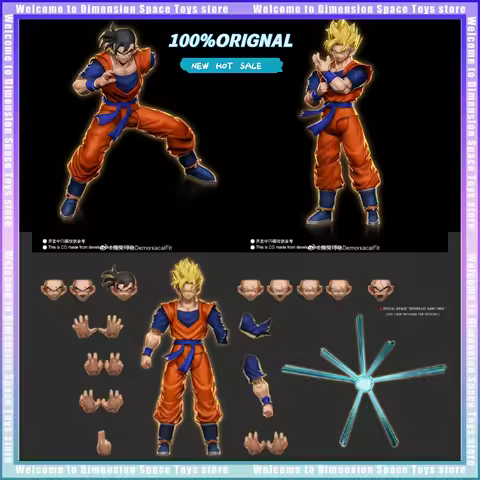 New Demoniacal Fit Dragon Ball Future Son Gohan Action Figures True Warrior Super Saiya Anime Figuri