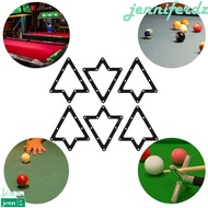 JENNIFERDZ Billiard Table Magic Sticker, Pool Cue 9/10 Ball Billiard Placer Sticker, Triangle Placin