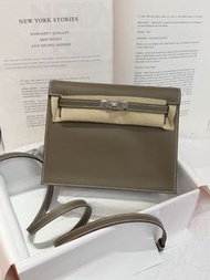Hermes Kelly Danse 大象灰銀扣 Evercolor皮 G stamp 門市現貨