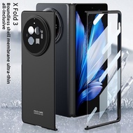 New For VIVO X Fold3Pro Phone Case X Fold3Pro/Fold3 Matte Borderless Case Film Foldable Screen Phone