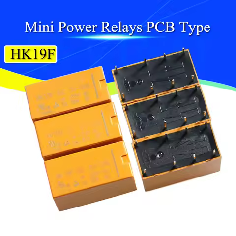 Relay HK19F-DC3V-SHG HK19F-DC5V-SHG HK19F-DC12V-SHG HK19F-DC12V-SHG HK19F-DC24V-SHG HK19F 3V 5V 9V 1