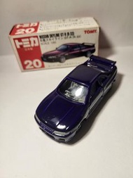 Tomica Tomy NISSAN SKYLINE GT-R (R-33) (Made in Japan) 絕版 日産 青紫色 日本製