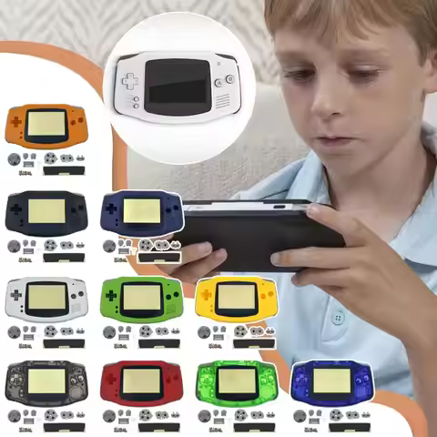 Game Boy Advance Replacement Shell For GBA Game Console Protective Case Precise Fit Easy Install Scr