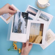 36pcs 40pcs 4R Lomo Card Photo Album KPOP Photocard Album Matte Cover 4R Foto Album 36入40入磨砂半透明封面4R标