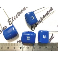 10-0.47 uF 50V Film Capacitor 470nF