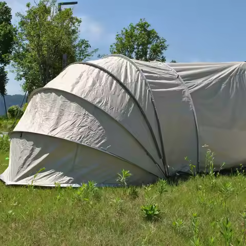 SUV Tent for Camping,Large Car Tent with PU3000 Waterproof, 2 Rooms Universal Tailgate Tent Compatib