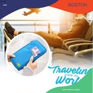 Travel Passport Credit ID Card Cash Wallet Purse Holder Documents Organizer Card Holder