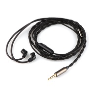 Tripowin Zombur 4N High Purity OFC Oxygen Free Cable HiFi IEM Cable with Microphone Cotton Yarn Oute