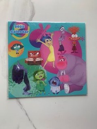 玩轉腦朋友2 Inside Out 2   Disney Pixar 2025 年曆月曆 掛曆 calendar  阿樂 阿愁 阿燥 阿驚 阿憎 阿焦 阿羨 阿厭 阿尷
