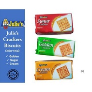 Julie's Crackers 331g - 343g ( Golden Cracker / Sugar Cracker / Cream Cracker )