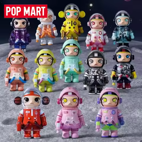 POP MART MEGA SPACE MOLLY 100% SERIES 02 Mystery Box Genuine Blind Box Guess Toys Bag Ornament Figur
