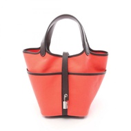 愛馬仕 Picotin Lock PM Cargo 手提包 B 083189CK Toile Goeland Swift SHW