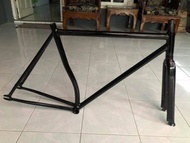 Frame fixie sport, Frame + fork sepeda fixie costum