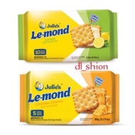 Julie's Le-mond Lemon Cheese/ Julie's Lemond Chocolate Hazelnut/ Julies Hazelnut/ Lemond/ Lemon Bisc
