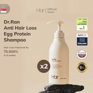 [H'ar Official] (Bundle of 2) Dr.Ran Hair Loss Care Egg Protein Shampoo | Scalp Nourishment & Gray H