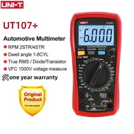 【From Manila ready stock 】UNI-T  UT107+ Automotive Multimeter with Tachometer Engine Speed RPM VFC T