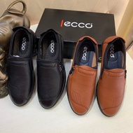 Brand ECCO (Aibi) Casual Men's Shoes 2019 Autumn Genuine Leather Korean Version Breathable Driving Men All-Match Trendy Cover Foot