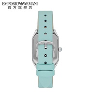[Genuine] Armani Armani Watch Small Square Watch Female Temperament Niche Quartz Wrist Watch Female 