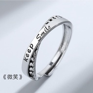 Male Ring Simple Student Retro Hip Hop Ring Male Single Ring Retro Hip Hop Open Ring Unique Trend