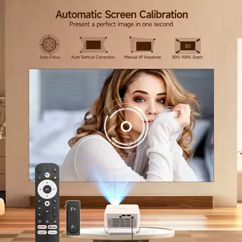 Magcubic HY300GT With Googe TV Stick Projector HD Video Projector Auto Focus Projector 400ANSl for H