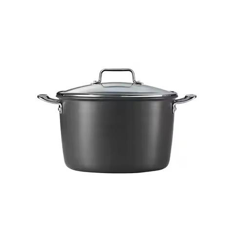 Gourmet 8 Qt. Hard Anodized Aluminum Nonstick Stock Pot