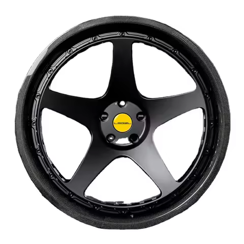 LSGZL Forged Carbon Fiber 5x130 5x114.3 5x112 Rim 17 -26 Inch Wheel Concave Deep Dish Sport Car Whee