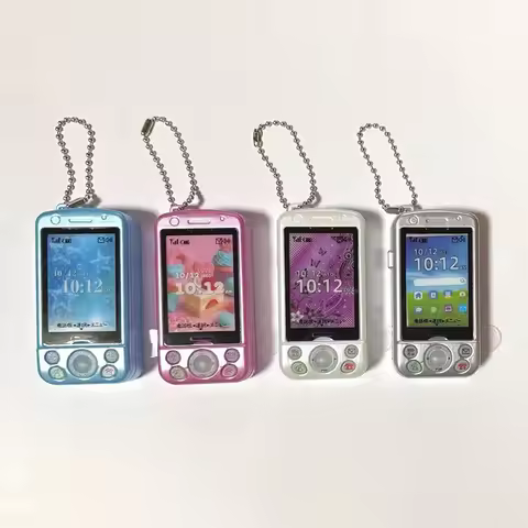 Toys Spirits Mini Sliding Cell Phone Recorder Recording And Playback Cell Phone Mascot Capsule Gasha