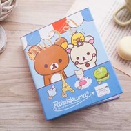 富士 藍色 Rilakkuma 鬆弛熊 FujiFilm mini 專用即影即有相冊 ／ Yes Card ／ 卡片／銀行或會員卡卡套 40小格  即影即有相冊 13cm * 11cm * 2.5cm