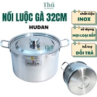 HUDAN stainless steel chicken boiling pot, family cake cooking pot, stainless steel 430 stainless st