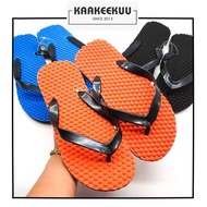 PREMIUM COMFORT JAPAN SLIPPERS -[READY STOCK]Kaakeekuu Unisex EVA Massage Seliper|Selipar Jepun Biji