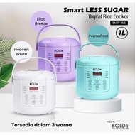 Bolde Smart Less Sugar Digital Rice Cooker 1 L - Low Carbo Low Sugar Rice Cooker