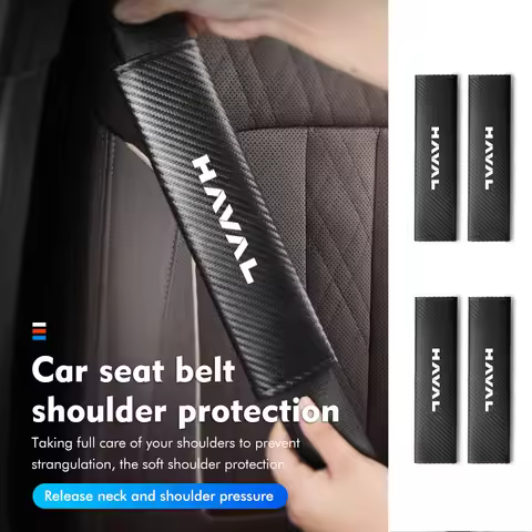 For Haval Car Seat Belt Shoulder Cover Breathable Protection Auto Interior Accessories Jolion H6 F7 
