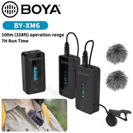BOYA BY-XM6 S1 / S2 Wireless Microphone Transmitter Vlog Mic