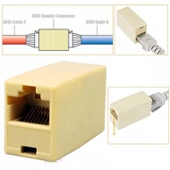 RJ45 Cable Connector RJ45 cat5E cat6 Extender Network Cable Connector-(5 pcs)