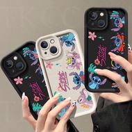 Phone Case Cartoon Stitch Angel For Redmi Note 11 10 Pro+ 11T 11S 10S 10T Casing silicone Soft Cover