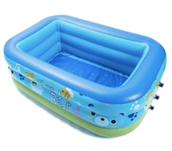 Indoor Inflatable 3 Rings Swimming Pool Kolam Renang Dalam Rumah