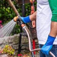 Safety Waterproof Work Gloves Double Coated Latex Foam Use For Construction, Public Works,Constructi