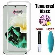 Oppo A1 Pro Oppo A2 Pro Tempered Glass CURVED UV LASER CURVED FULL GLUE Oppo A1 Pro Oppo A2 Pro