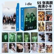 Gidle Photocard Girl Group All Members Photo Merchandise Postcard Self-Printing 10cm Polaroid LOMO C