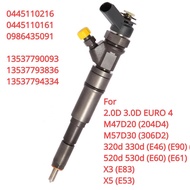 0445110216 13537793836 7790093 7794334 New Diesel Fuel Injector Nozzle For BMW 320d 330d E46 E90 530