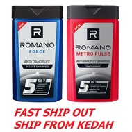 : ROMANO 5IN1 ANTI-DANDRUFF SHAMPOO 340G