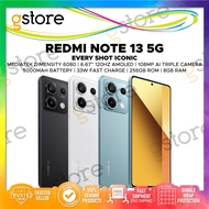 [Malaysia Set] Redmi Note 13 5G (256GB ROM | 8GB RAM) 1 Year Xiaomi Malaysia Warranty