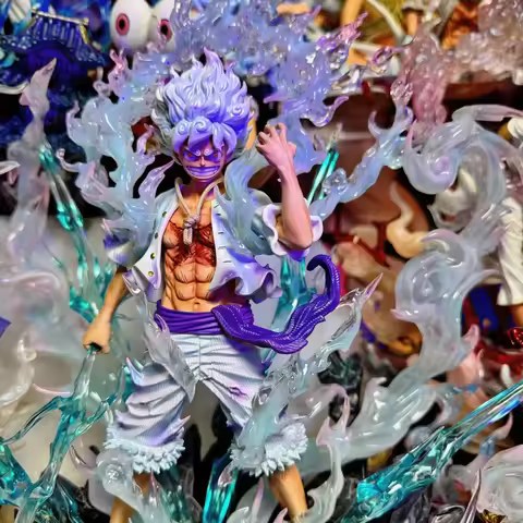 In Stock One Piece 29cm Jt Studio-Tianhui Anime Figures Nika Monkey D. Luffy Figures Pvc Statue Coll